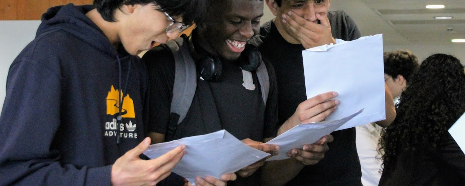 Students with results