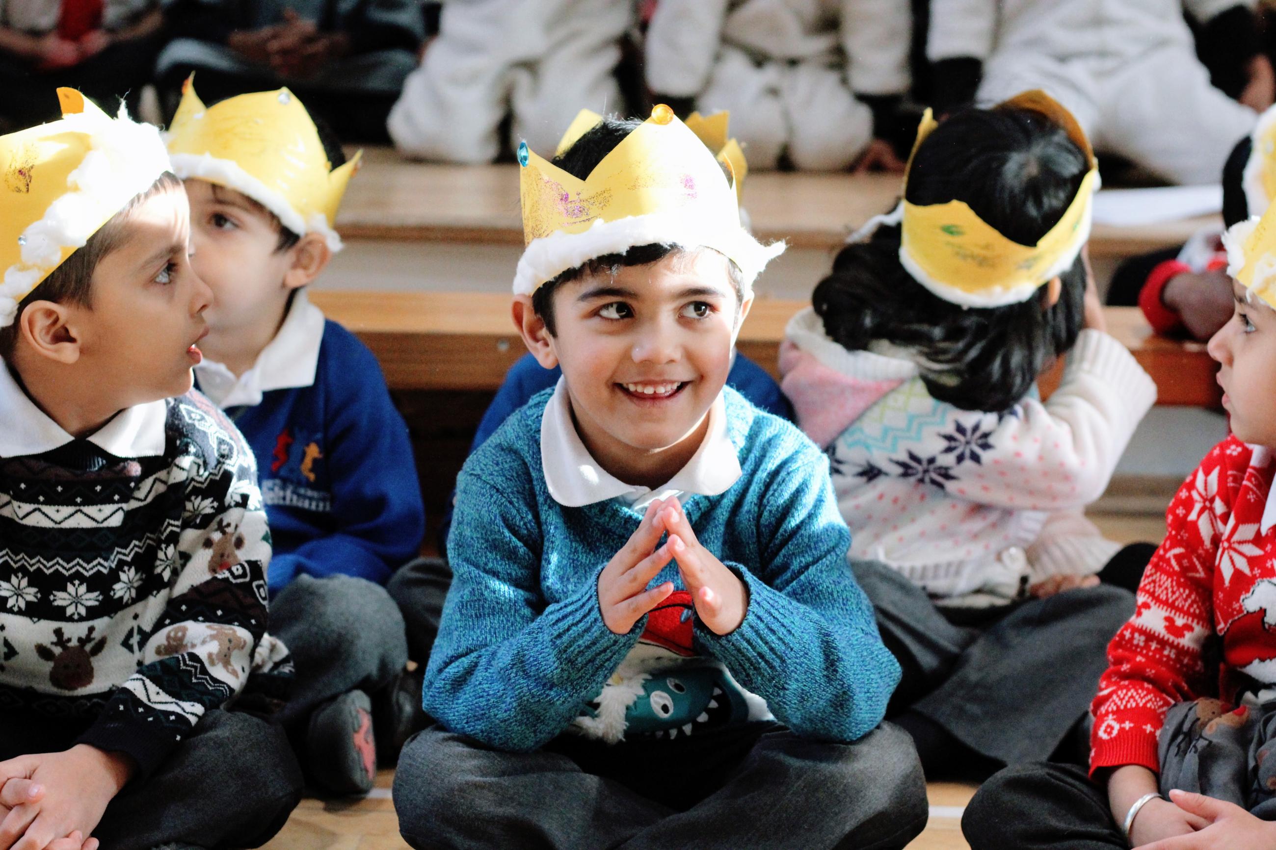 Primary student 8 - nativity joy