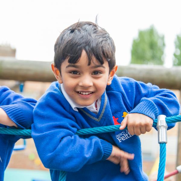 Pupil climbing frame